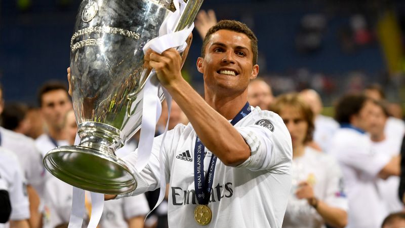 Các giải thưởng mà Cristiano Ronaldo đã giành được trong sự nghiệp